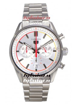 Tag Heuer Carrera Chronosprint X Swiss Quartz Replica Watch Steel Dial & Strap 