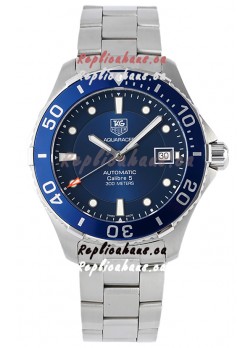 Tag Heuer Aquaracer Calibre 5 1:1 Mirror Replica Watch Blue Dial 904L Steel 41MM