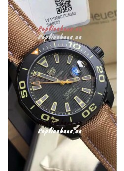 Tag Heuer Aquaracer Calibre 5 DLC Coating with Ceramic Bezel Swiss Replica 41MM