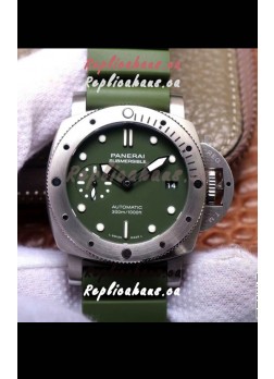 Panerai Luminor Submersible Verde Militare PAM1055 Swiss Replica Watch 42MM