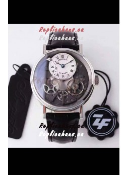 Breguet Tradition 7057BR/R9/9W6 Steel Casing Dual Tourbillon Swiss Replica Watch