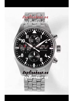 IWC Pilot Chronograph Le Petit Prince Edition Black Dial 1:1 Mirror Replica Watch