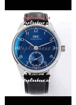 IWC Portofino Automatic 1:1 Mirror Quality Blue Dial Steel Casing Swiss Replica Watch