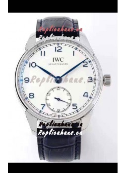 IWC Portofino Automatic 1:1 Mirror Quality White Dial Steel Casing Swiss Replica Watch