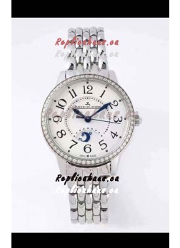 Jaeger LeCoultre Rendez-Vous Night & Day Medium 1:1 Mirror Swiss Watch