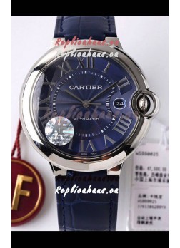 Ballon De Cartier Swiss Automatic 1:1 Mirror Quality 33MM in Stainless Steel Casing 