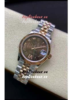 Rolex Datejust 278271 31MM Swiss Replica in 904L Steel in Brown Dial - 1:1 Mirror Replica