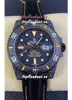 Rolex Submariner DiW Carbon Fiber Edition Swiss Replica Watch - 1:1 Mirror Replica