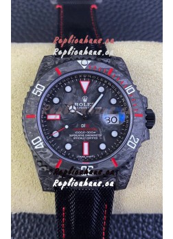 Rolex Submariner DiW Carbon Fiber Edition Swiss Replica Watch - 1:1 Mirror Replica