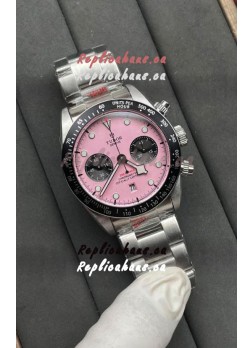 Tudor Super Clone Black Bay REF.79360N Chronograph Watch in Pink Dial 