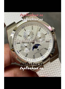 Vacheron Constantin Overseas Perpetual Calendar Ultra-Thin Steel Dial with Steel Strap