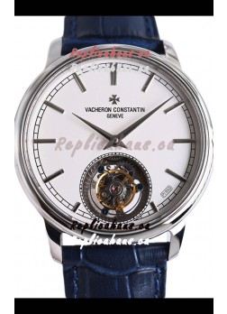 Vacheron Constantin Traditionelle Swiss Tourbillon Steel Casing 1:1 Mirror Replica Watch 