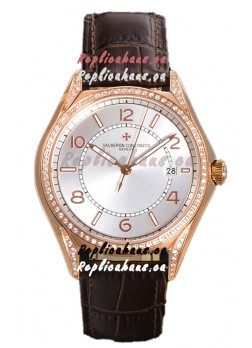 Vacheron Constantin Fiftysix Edition 904L Steel Rose Gold  1:1 Mriror Replica Steel Dial