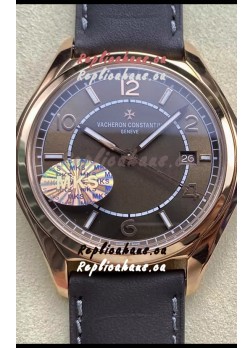 Vacheron Constantin Fiftysix Edition Rose Gold Steel 1:1 Mriror Replica Brown Dial 