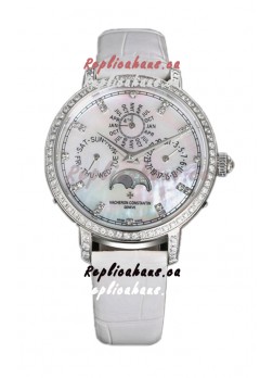 Vacheron Constantin Traditionelle Perpetual Calendar Ultra-Thin White Gold Plating