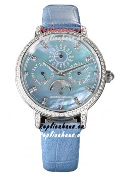 Vacheron Constantin Traditionelle Perpetual Calendar Ultra-Thin White Gold Plating