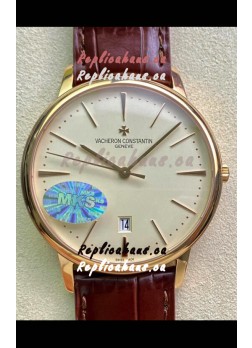 Vacheron Constantin Patrimony Yellow Gold Watch in 1:1 Mirror Replica Watch