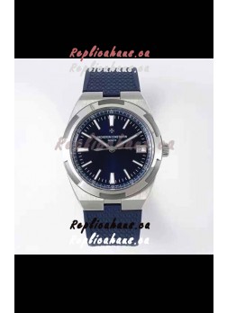 Vacheron Constantin Overseas 1:1 Mirror Swiss Replica Watch in Blue Dial