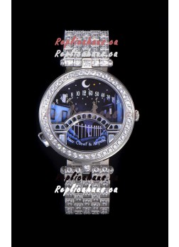 Van Cleef & Arpels Lady Arpels Pont des Amoureux Watch in Swiss Automatic Movement