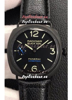 Panerai Radiomir Carbotech Edition Swiss Replica Watch in 1:1 Mirror Quality 