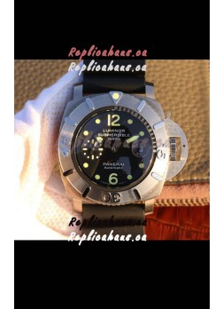 Panerai Luminor Submersible PAM194 Titanium Swiss Replica Watch 47MM