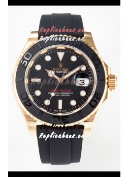 Rolex Yachtmaster Super Clone 126655 Rose Gold 42MM Cal.3235 Swiss 1:1 Swiss Replica