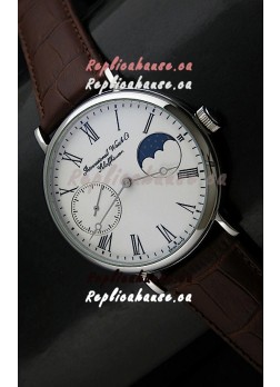 IWC Vintage Portifino MoonPhase Japanese Replica Watch in White