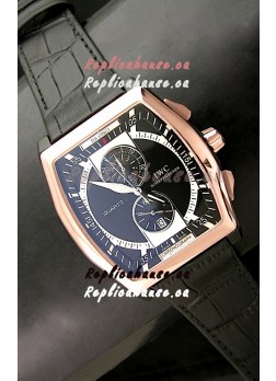IWC Schaffhausen Japanese Replica Watch in Black