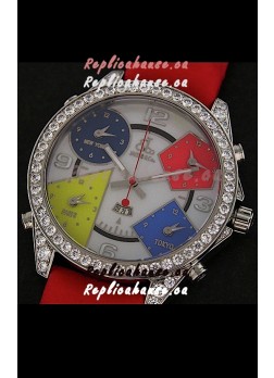 Five Time Zones Jacob&Co. Watch in Multicolour Dial