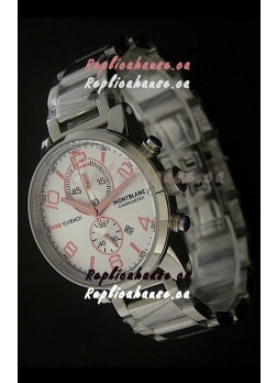 Montblanc FlyBack Chronometer Watch in Stainless Steel Casing