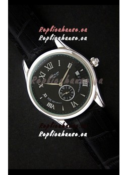Mont Blanc Star Chrono Watch in Black Dial