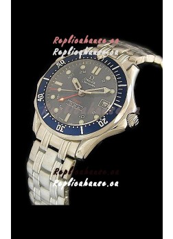Omega Seamaster GMT Professional Watch in Black Dial