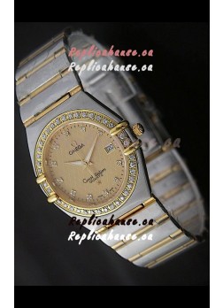 Omega Constellation Quartz in Yellow Gold Dial