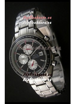 Omega Seamaster Chronometer Watch in Black Dial