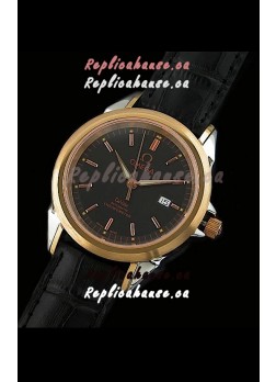 Omega Deville Escapement Mechanical Watch in Pink Gold