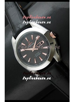 MEGA Seamaster Aqua Terra 150M Co-Axial Watch in Black Dial