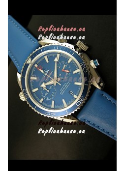 Omega Seamaster The Planet Ocean Japanese Replica Watch in Blue