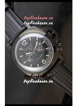 Panerai Luminor FlyBack 1950 Watch in Black PVD