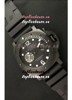 Panerai Luminor Submersible 1000M Japanese Automatic Watch in PVD Coating