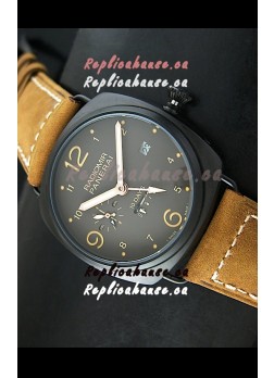 Panerai Radiomir PAM497 10 Days Japanese Replica Watch in PVD Case