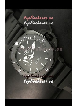 Panerai Luminor Submersible PAM389 Japanese Replica Watch FULL PVD