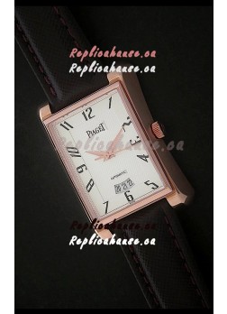 Piaget Tie Emperador Swiss Watch in White Dial