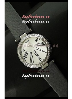 Piaget Altiplano Duo Dual Swiss Diamonds Bezel Watch