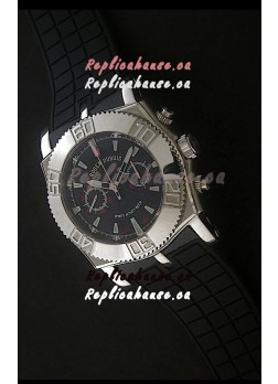 Roger Dubuis Lemania Easy Diver Swiss Watch in Black Dial