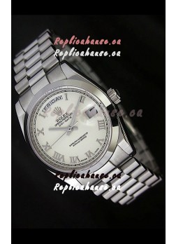 Rolex Day Date Japanese Replica Steel Watch