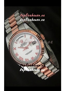 Rolex Day Date Japanese Replica Rose Gold Watch