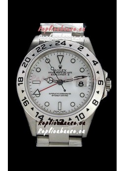 Rolex Explorer II Japanese Replica Automatic Watch in White