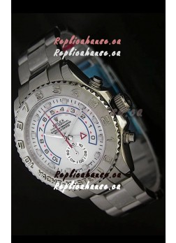 Rolex Yachtmaster II Japanese Replica Watch in White Dial