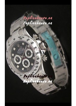 Rolex Daytona Japanese Replica Watch in Black Dial
