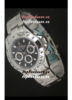 Rolex Daytona Japanese Replica Watch in Black Dial
